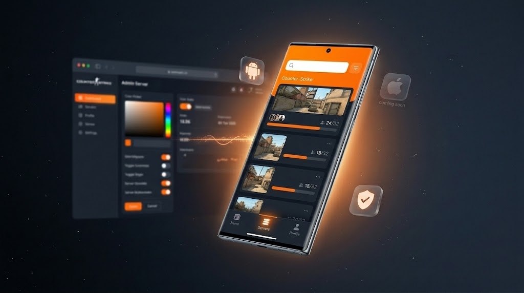 Мобильное приложение для сайта на GameCMS (в разработке)